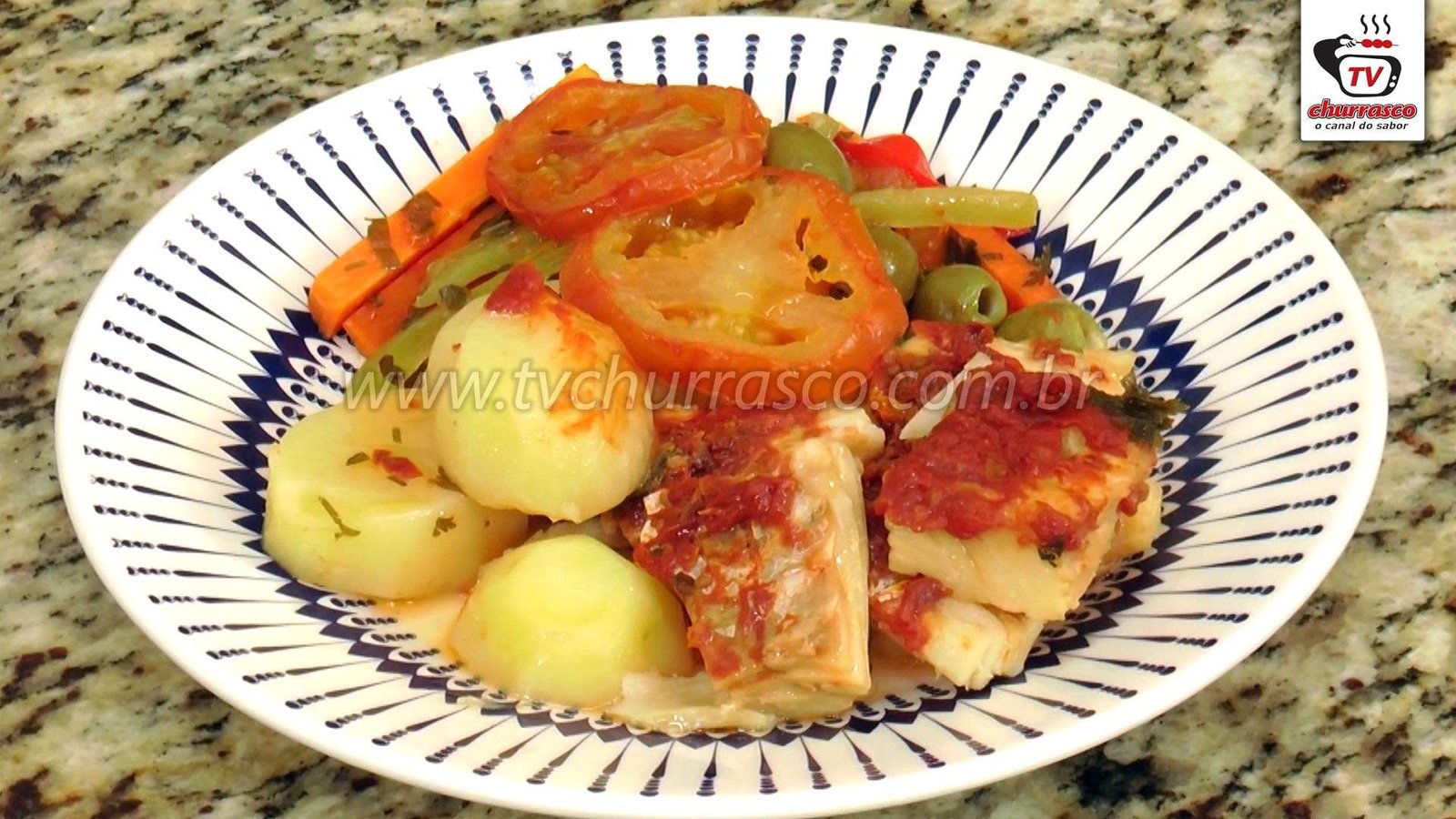 Como Fazer Bacalhau no Forno TV Churrasco O Canal do Sabor