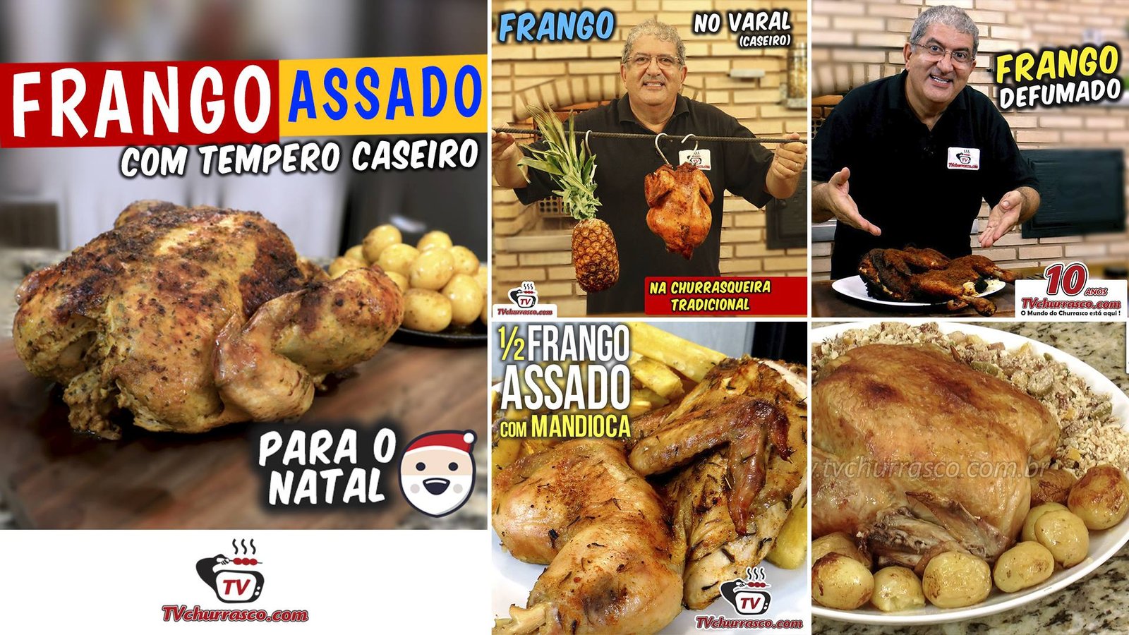 Receitas De Frangos Assados Tvchurrasco